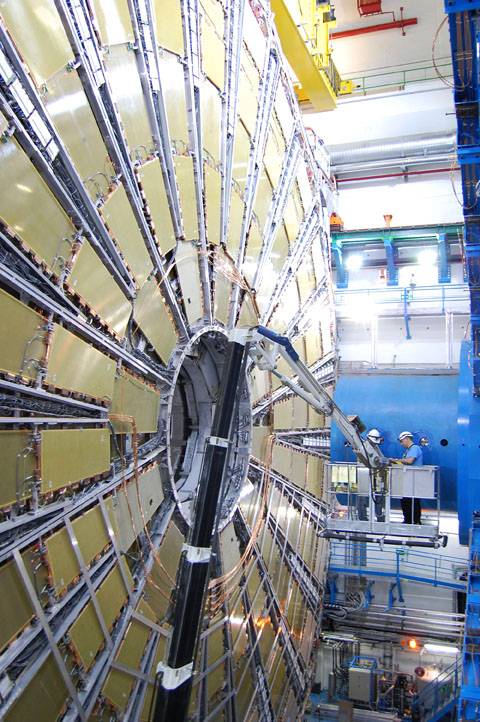 El detector ATLAS. Foto: SINC.
