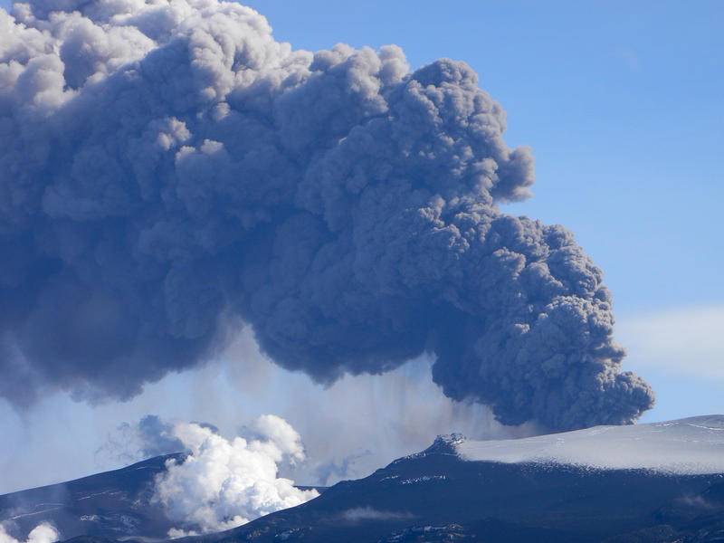 El volcán islandés Eyjafjallajökul. / CSIC