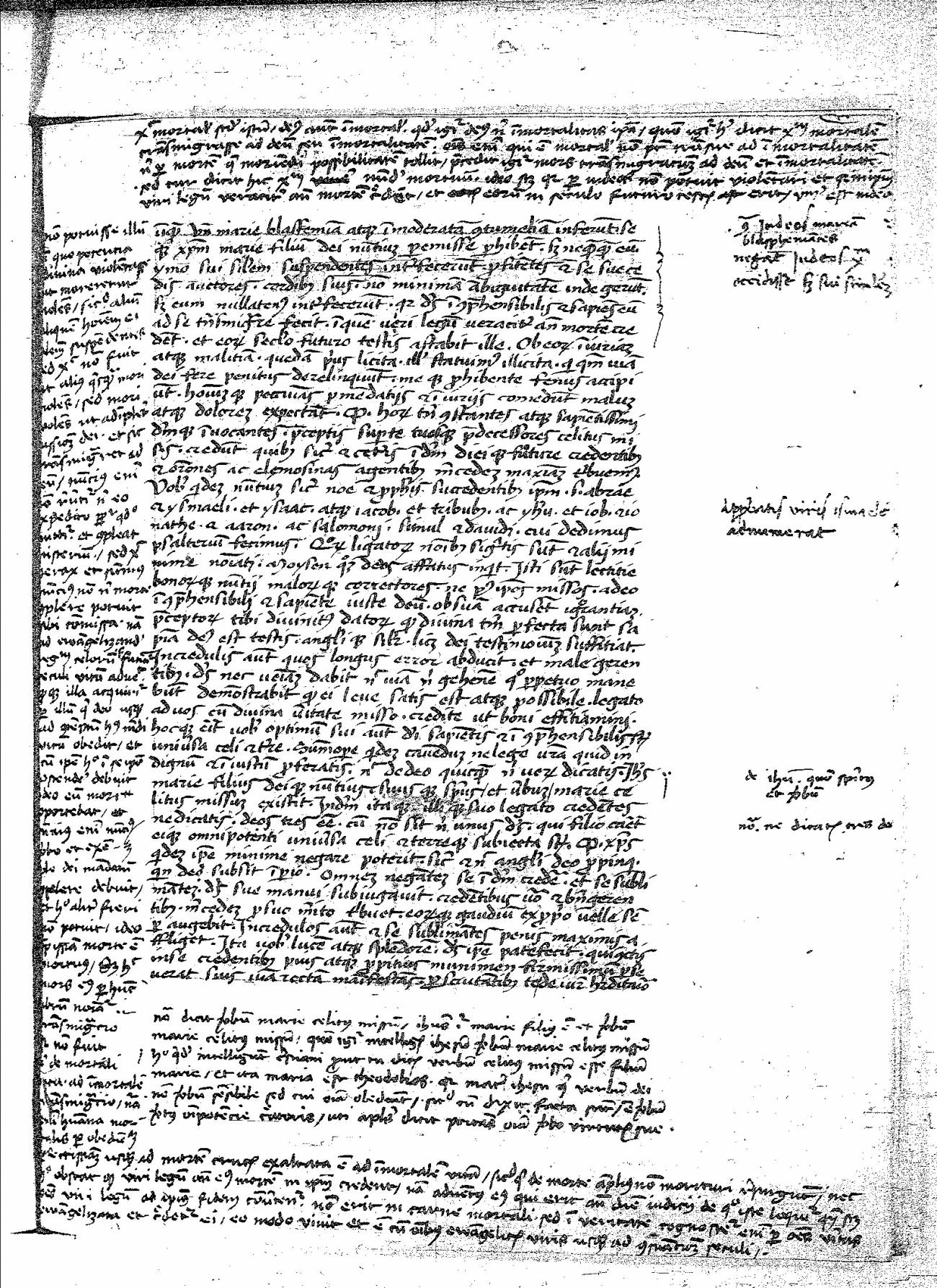 Manuscrito Nicolás de Cusa