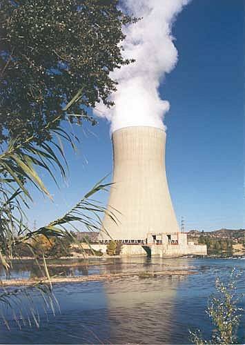 Central Nuclear de Ascó. Foto: Greenpeace.