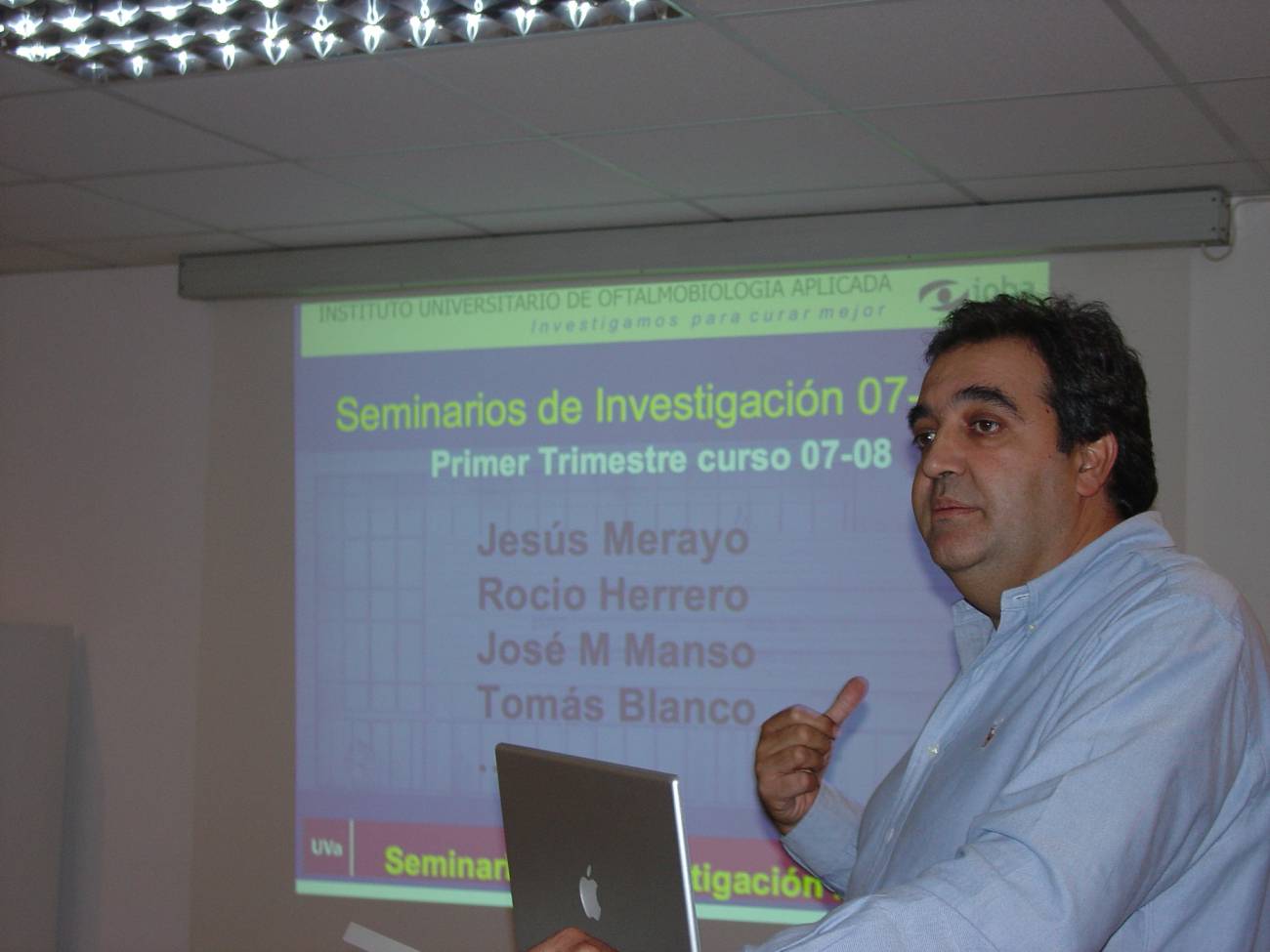 Jesús Merayo, coordinador de la Unidad Clínica de Cirugía Retroactiva e investigador del IOBA.