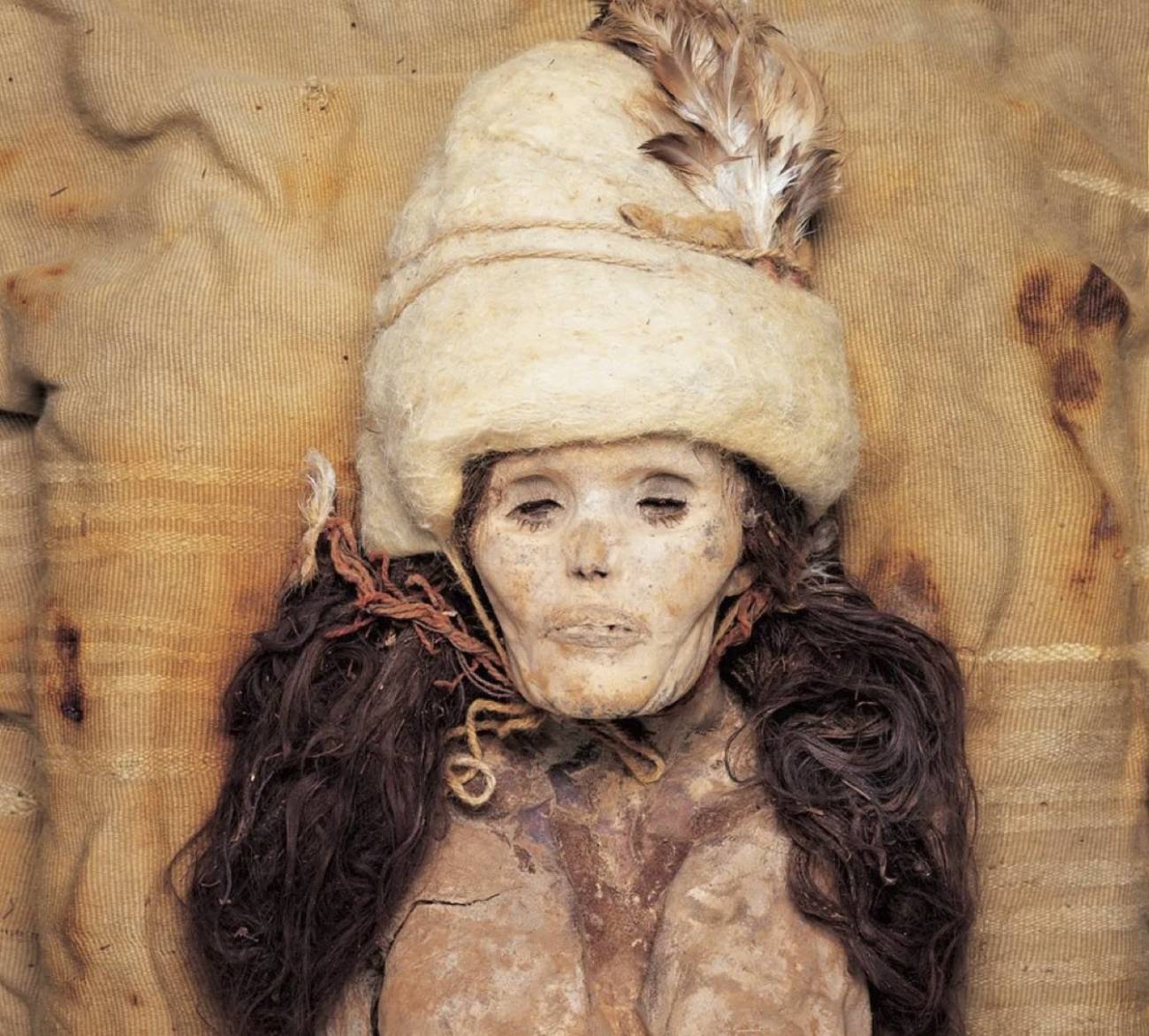 El sorprendente las momias de cuenca del Tarim en China