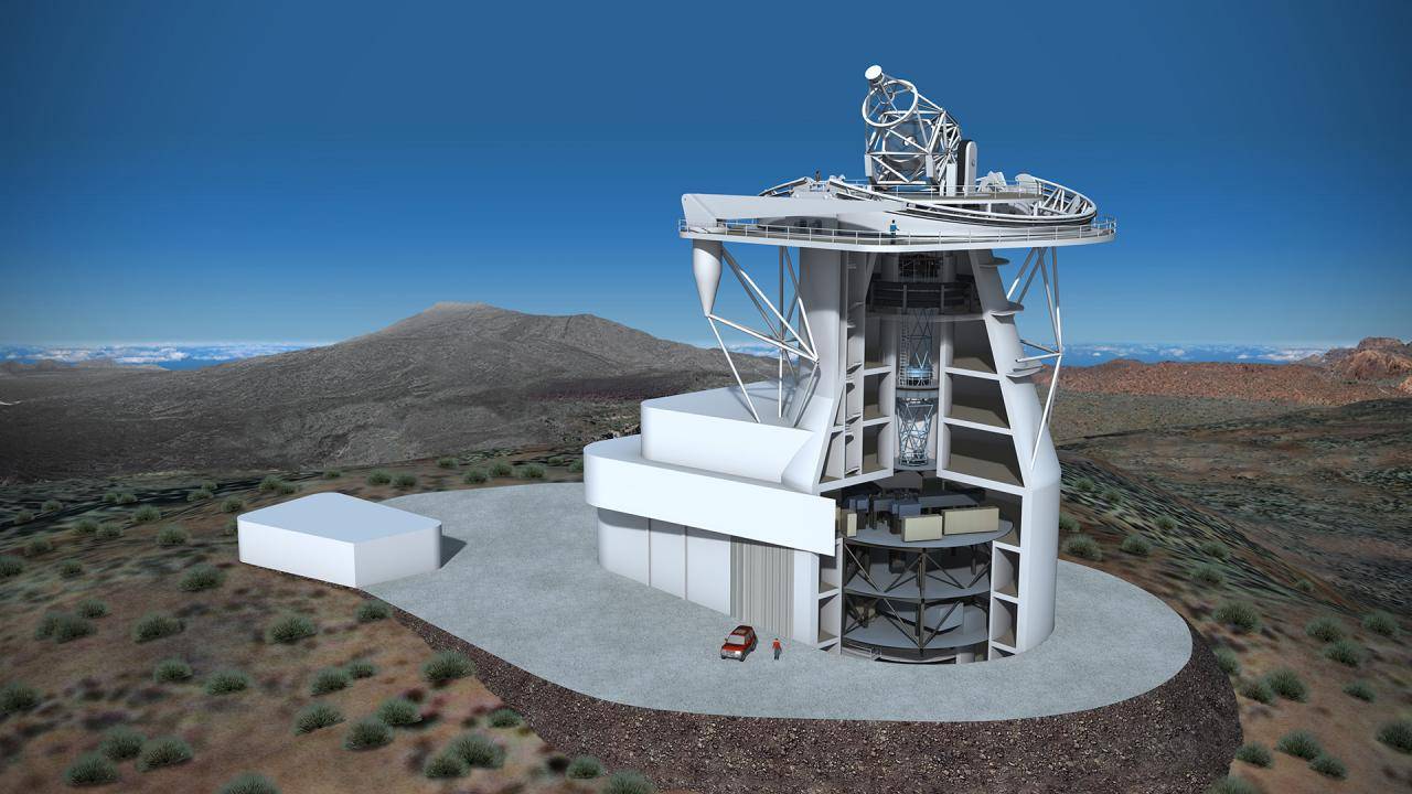 Telescopio Solar Europeo en Canarias