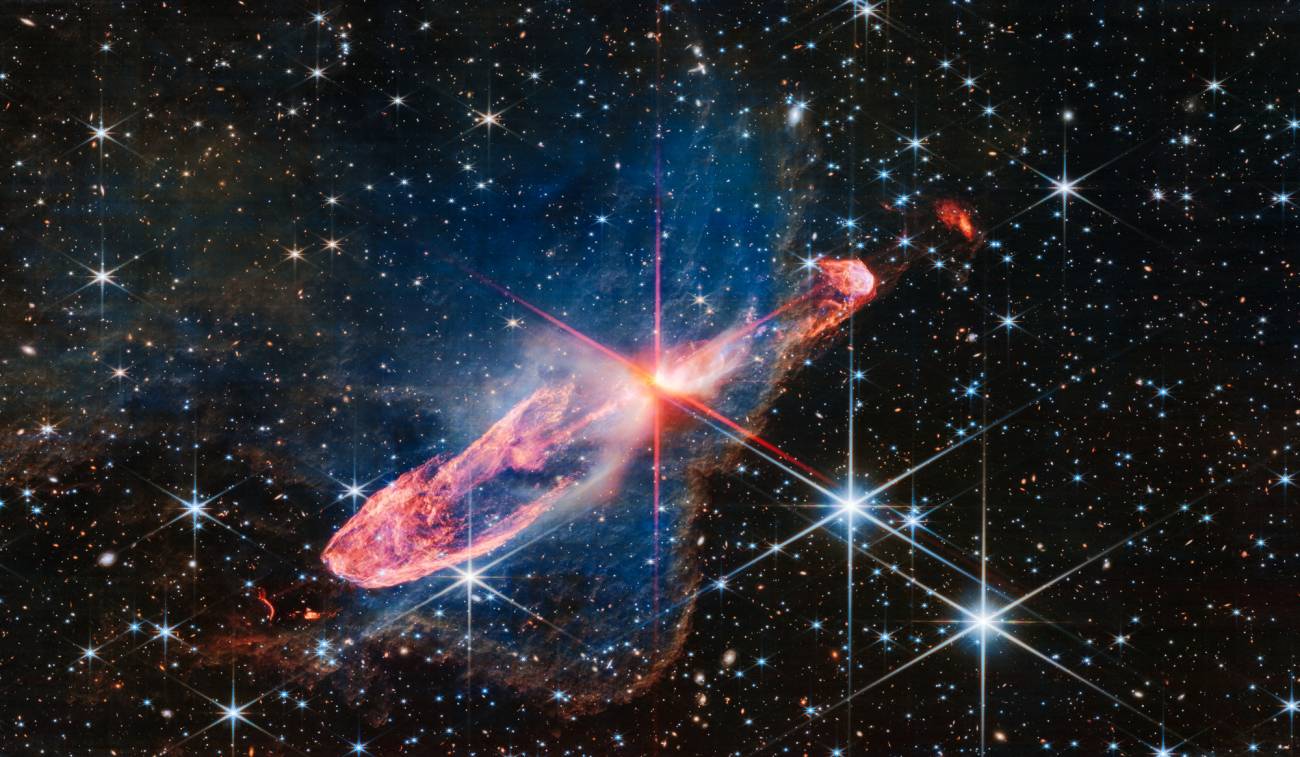 El Webb capta una imagen infrarroja muy detallada de estrellas en formación  activa