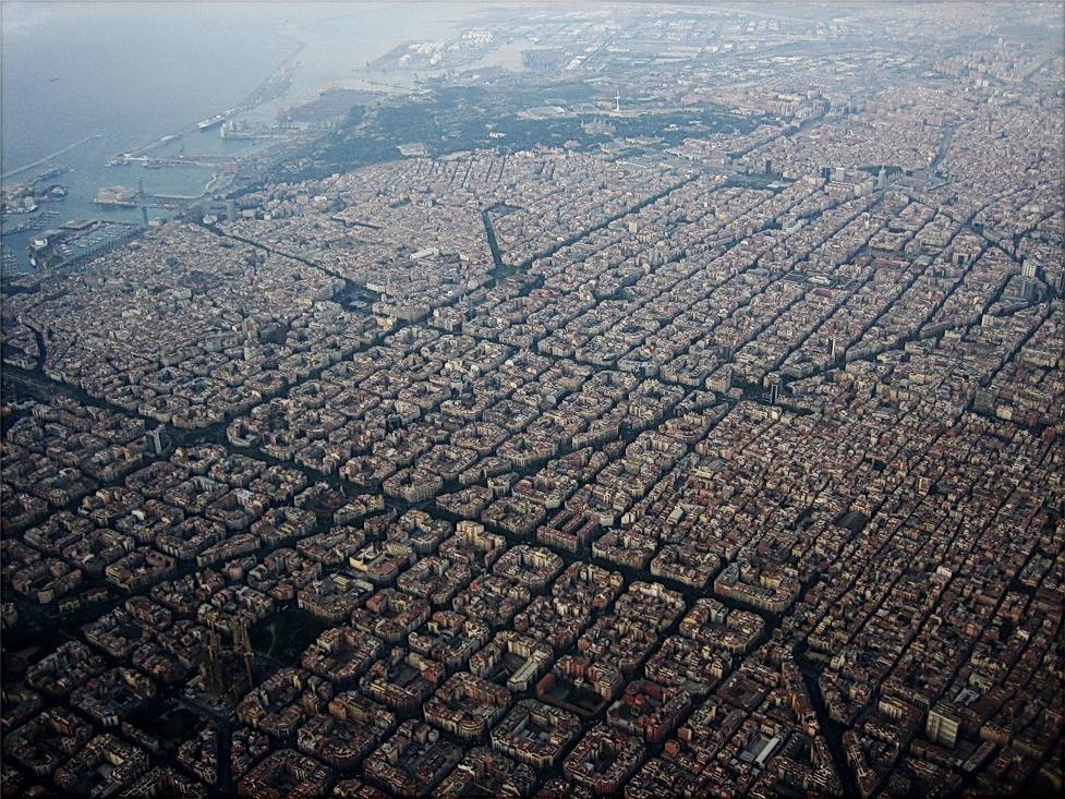 Barcelona desde el aire