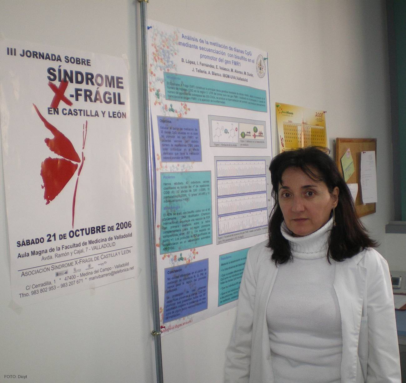La investigadora del IBGM Isabel Fernández Carvajal.