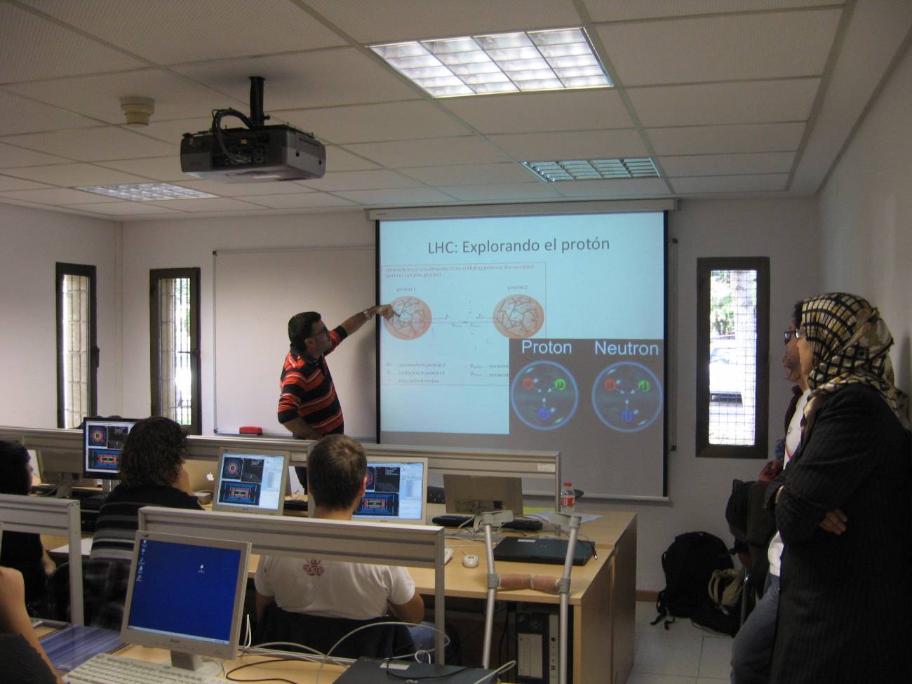 Masterclass en el Instituto de Física Corpuscular (IFIC) de Valencia