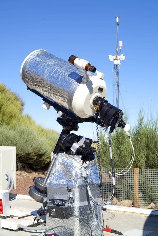 GLORIA ya permite un telescopio del Observatorio del Teide desde casa
