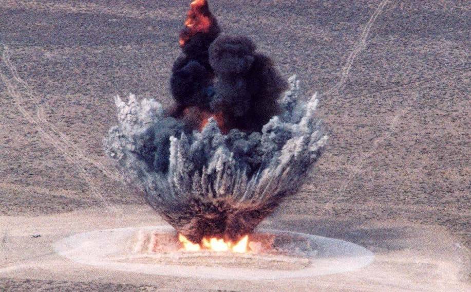 La técnica han podido identificar componentes explosivos no sólo en su estado puro sino también, por primera vez, una vez que se ha producido la detonación. / Wikipedia