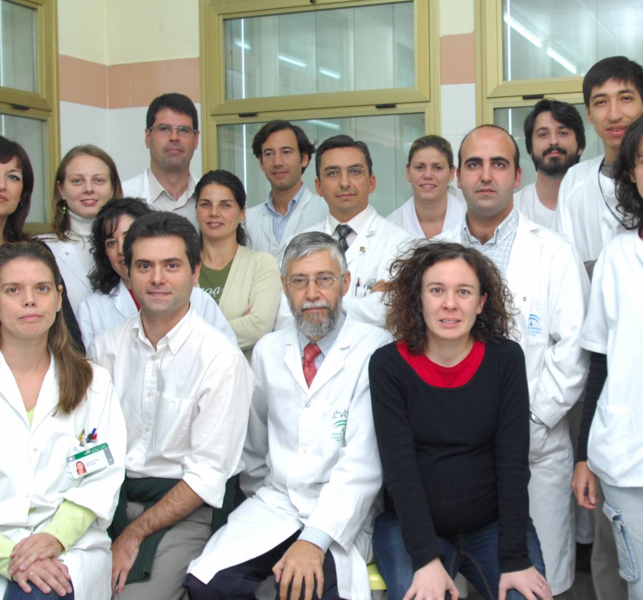 Grupo del investigador Francisco Fuentes, situado atrás a la izquierda / Fundación Descubre
