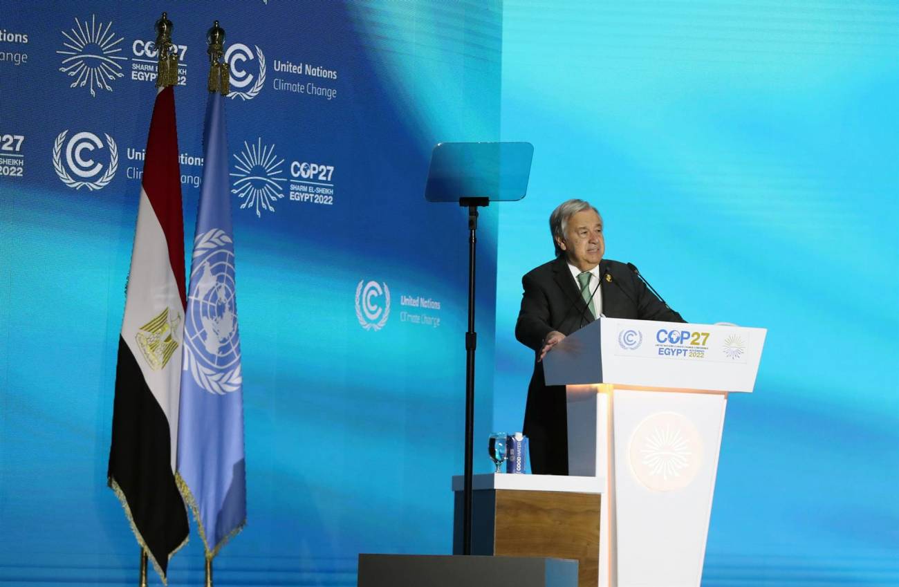 El Secretario General de la ONU, Antonio Guterres