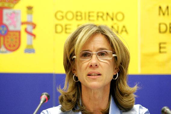 Cristina Garmendia, ministra de Ciencia e Innovación. Foto: SINC.