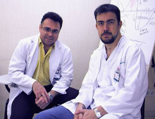 El Dr. Eduard Vieta y el Dr. Francesc Colom