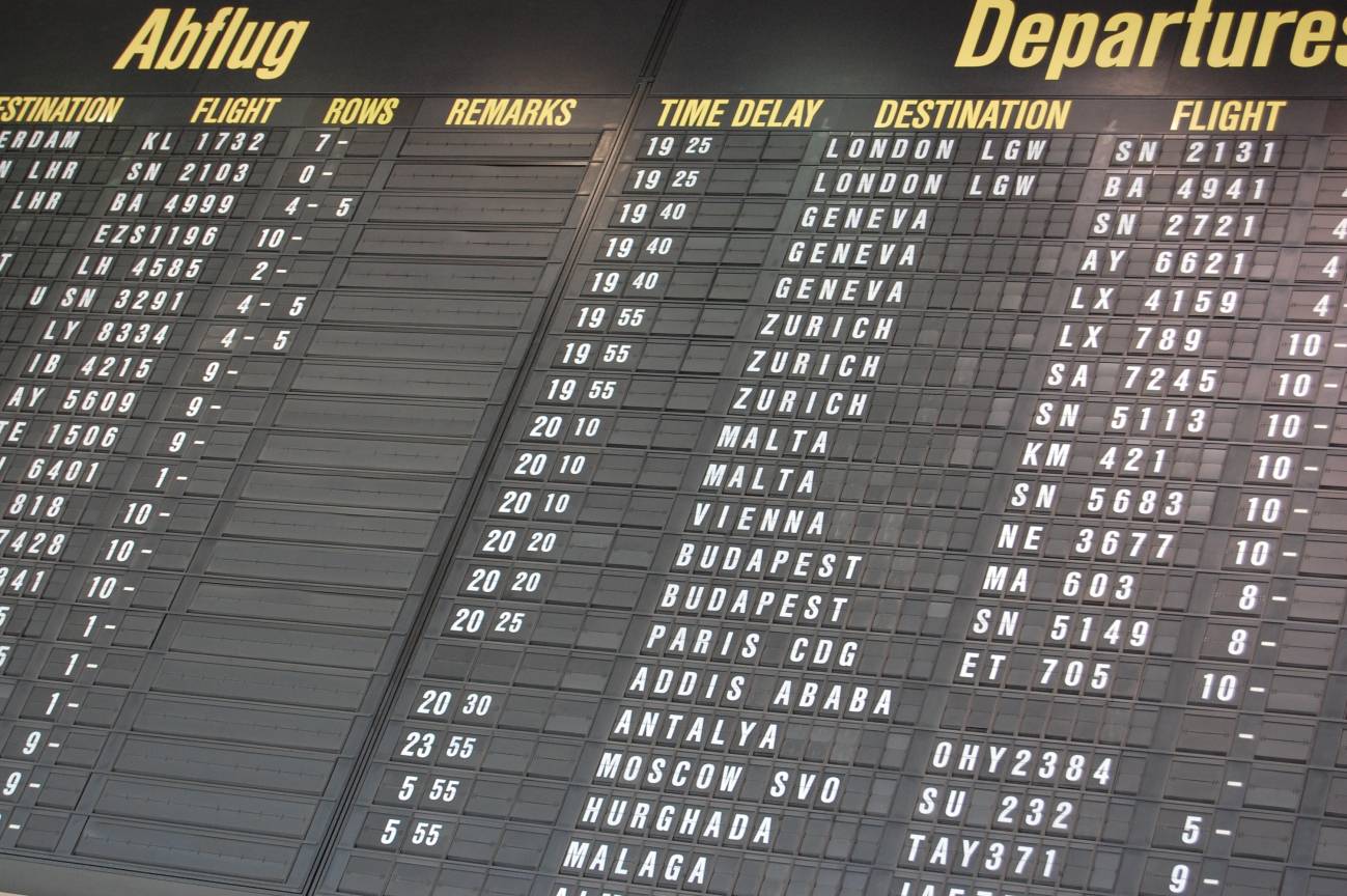 Los retrasos aéreos tienen un gran coste tanto para las compañías como para los viajeros. / Juliane Brandt.