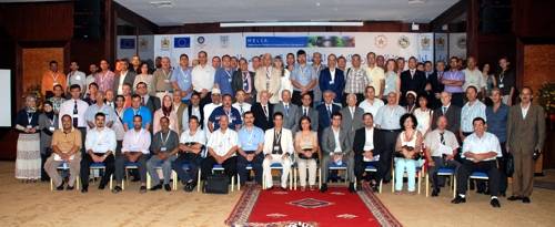 Grupo de participantes en la conferencia del MELIA en Agadir (Marruecos)