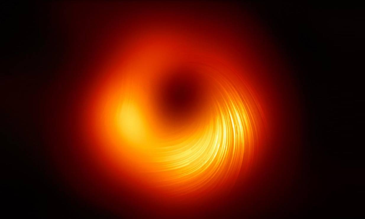 Nueva Imagen En Luz Polarizada Del Agujero Negro De La Galaxia M87