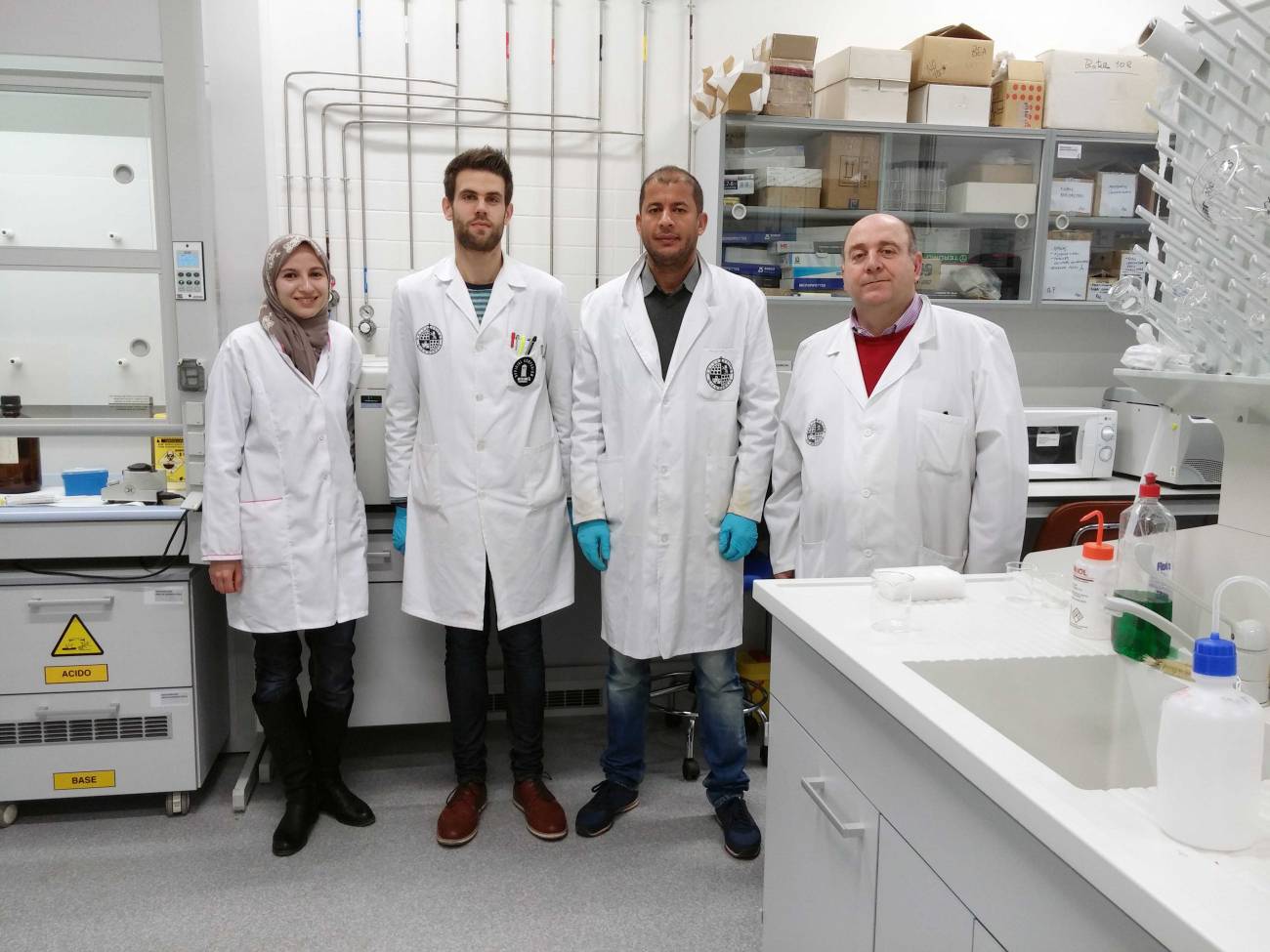 Investigadores del grupo Química Analítica de la Universidad de Jaén / Fundación Descubre