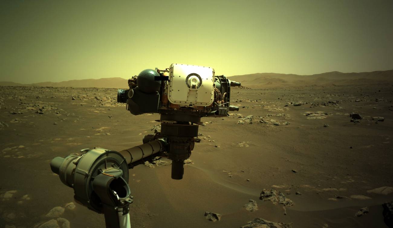 Instrumento PIXL del rover Perseverance en Marte