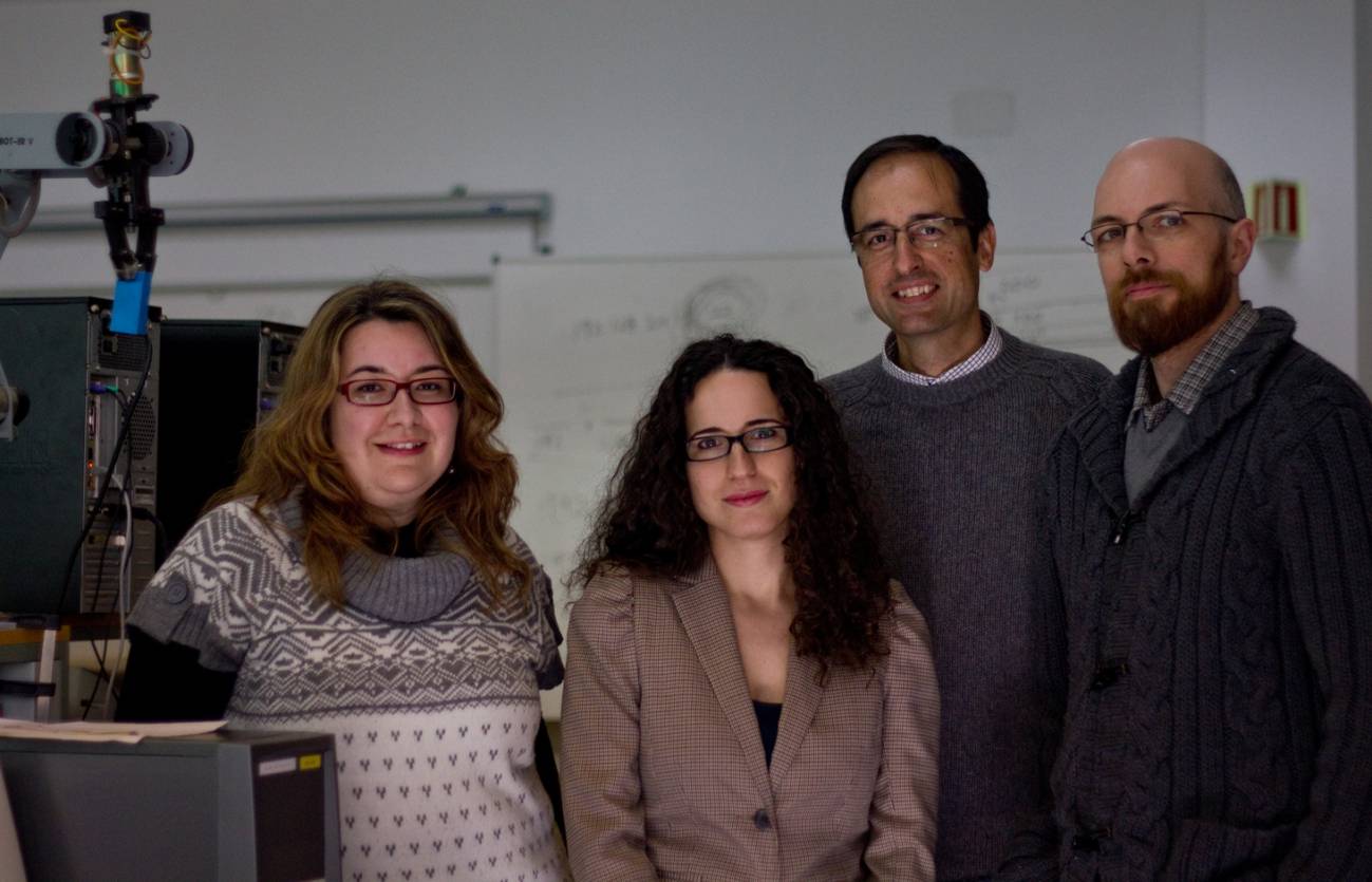 Rosa Yáñez, Gema López, José Luis Sevillano y Daniel Cascado, investigadores de la Universidad de Sevilla del proyecto Procur@