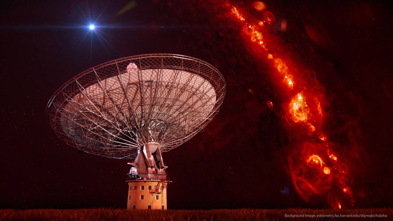 El radiotelecopio Parkes en Australia / Swinburne Astronomy Productions