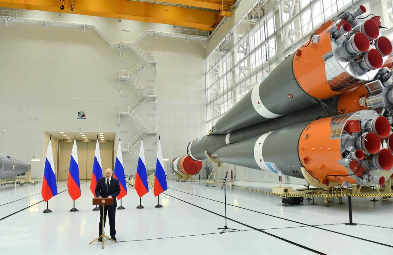 Vladimir Putin ha anunciado que seguirá con su programa lunar pese a las sanciones