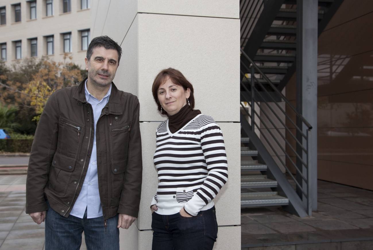 Los profesores Xavier Molina y María Teresa Martínez, del Departamento de Administración de Empresas y Marketing, son los autores del estudio.