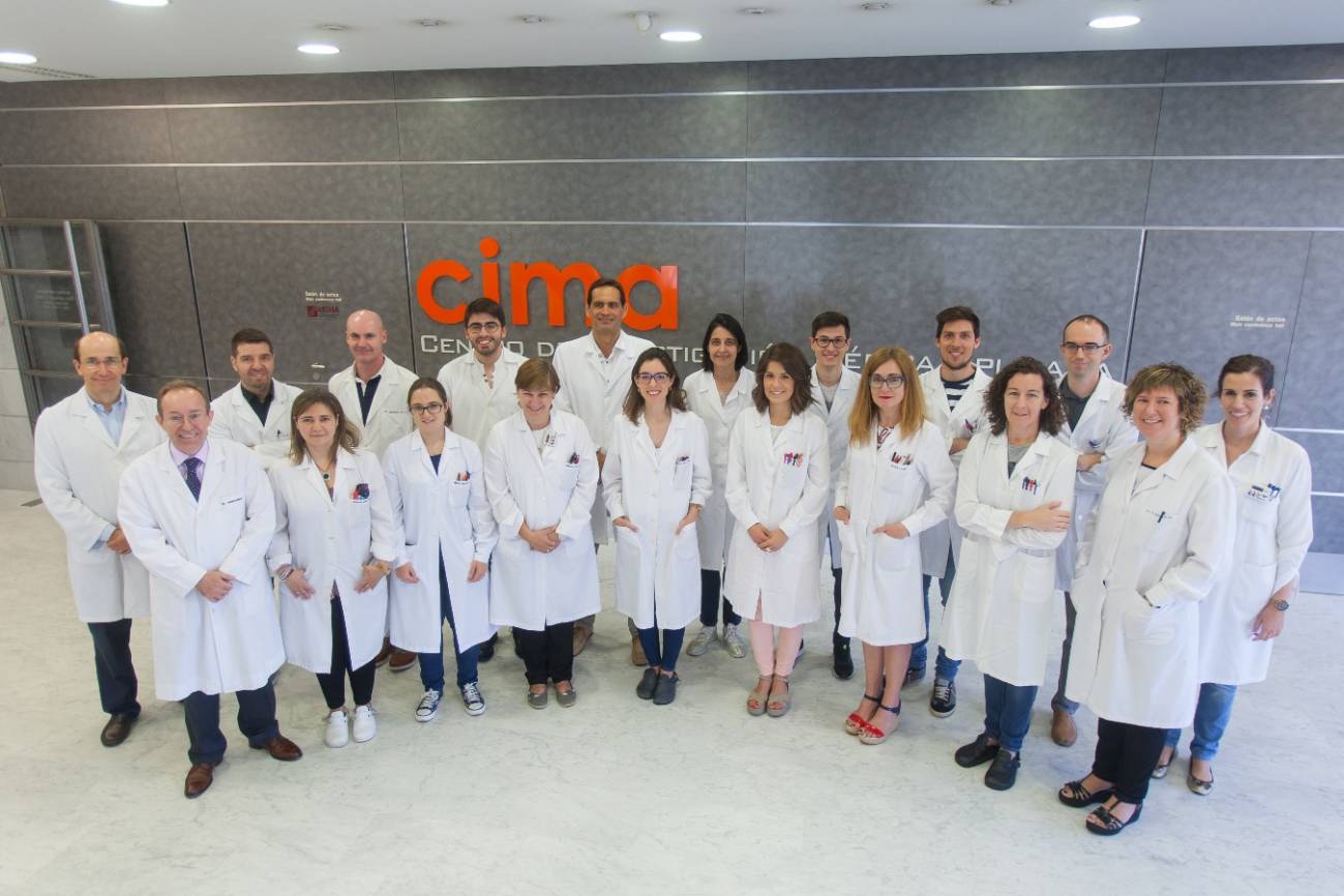 Investigadores del Cima y de la Clínica Universidad de Navarra