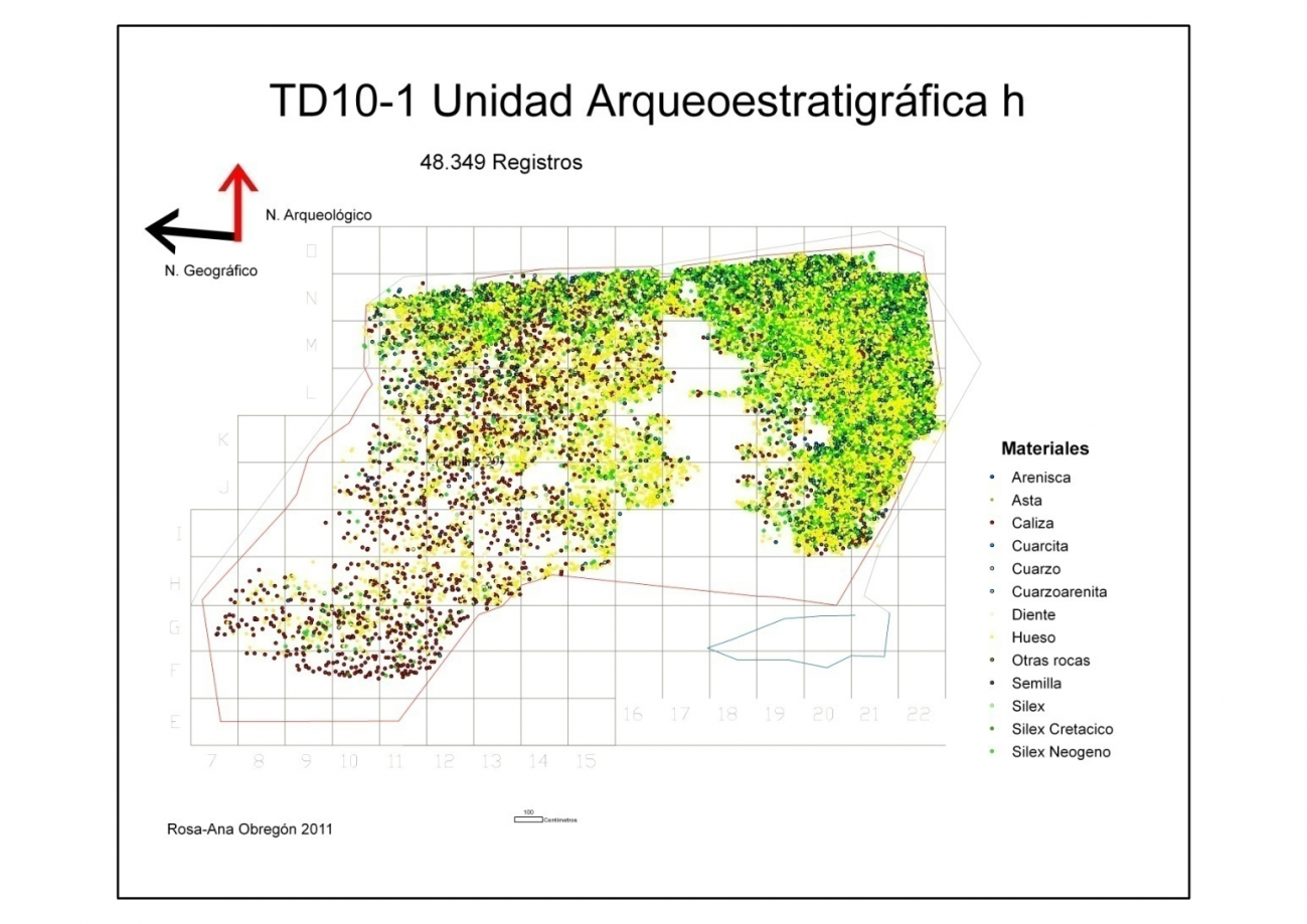 Una tesis de la Universidad de Burgos explica la fragmentación de los restos del nivel TD 10 de Gran Dolina