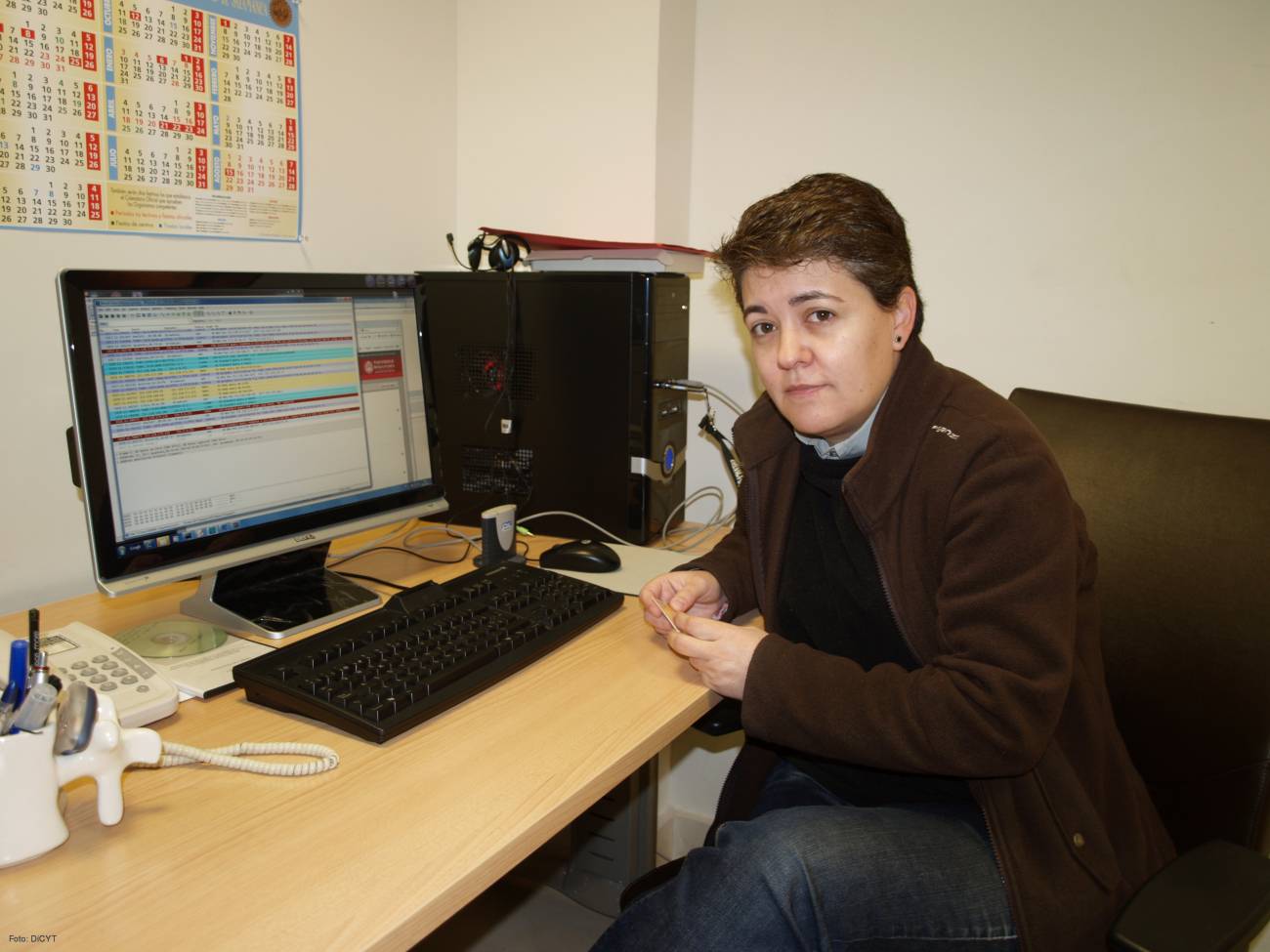Araceli Queiruga, experta en criptografía de la Universidad de Salamanca. Foto: DiCYT.