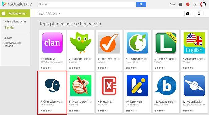 La guía entró en el top 10 de apps educativas de Google Play y App Store en su primera semana.