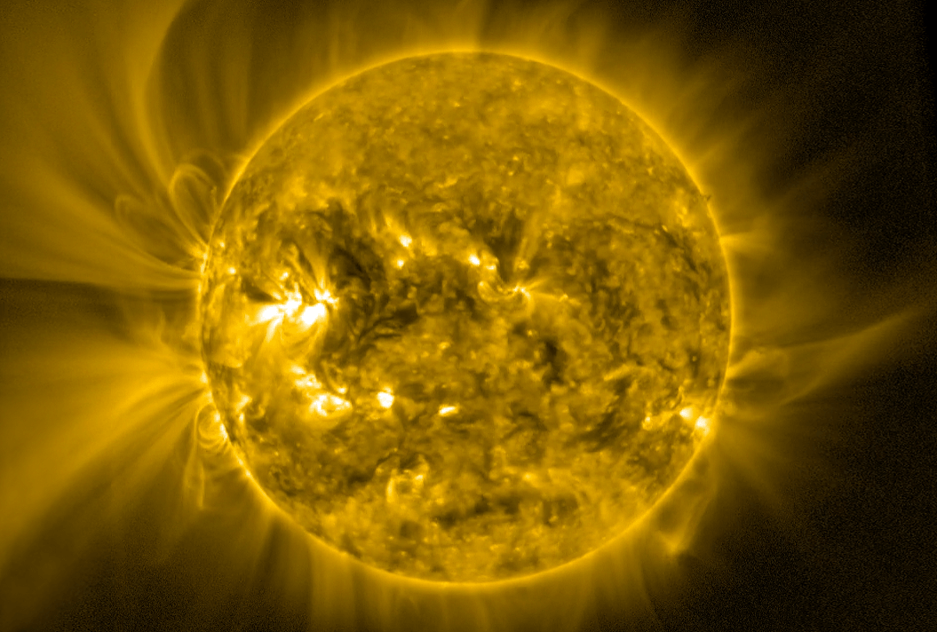 El Sol y su corona solar
