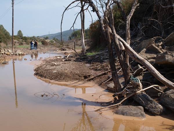 Un tercio de los sistemas fluviales de todo el Estado tiene un exceso de sales, lo que supone un problema con graves impactos medioambientales, económicos y de salud global.Fotografía: Rubén Ladrera, Universidad de La Rioja
