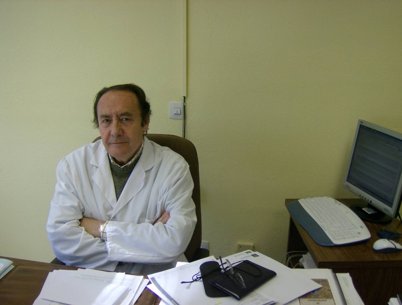 El investigador Manuel Casal, del hospital Reina Sofía