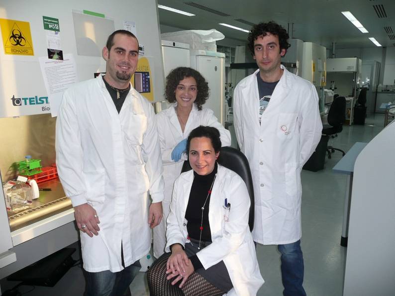 René Rodríguez, Ruth Rubio (sentada), Gertrudis Ligero e Iván Gutiérrez