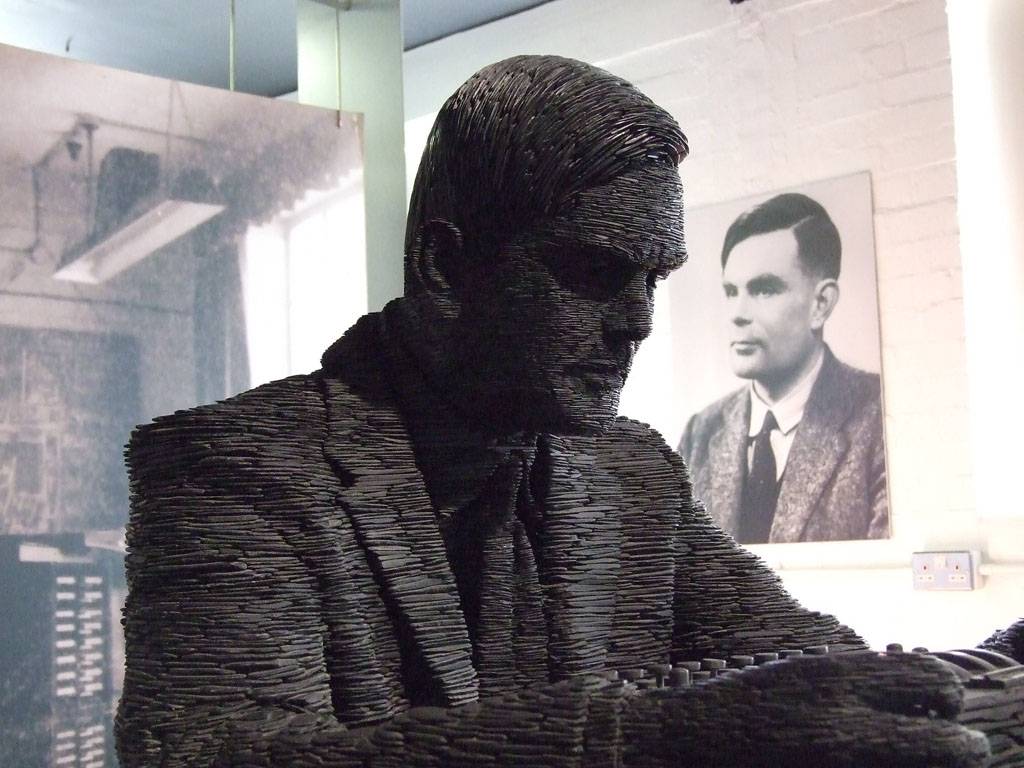 Uno de los logros más conocidos de Turing fue romper el código de Enigma. Imagen: NeLC.  