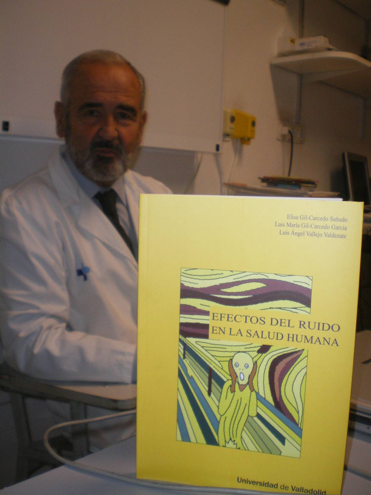 El catedrático de la Universidad de Valladolid y jefe del servicio de Otorrinolaringología del hospital Río Hortega, Luis María Gil-Carcedo.