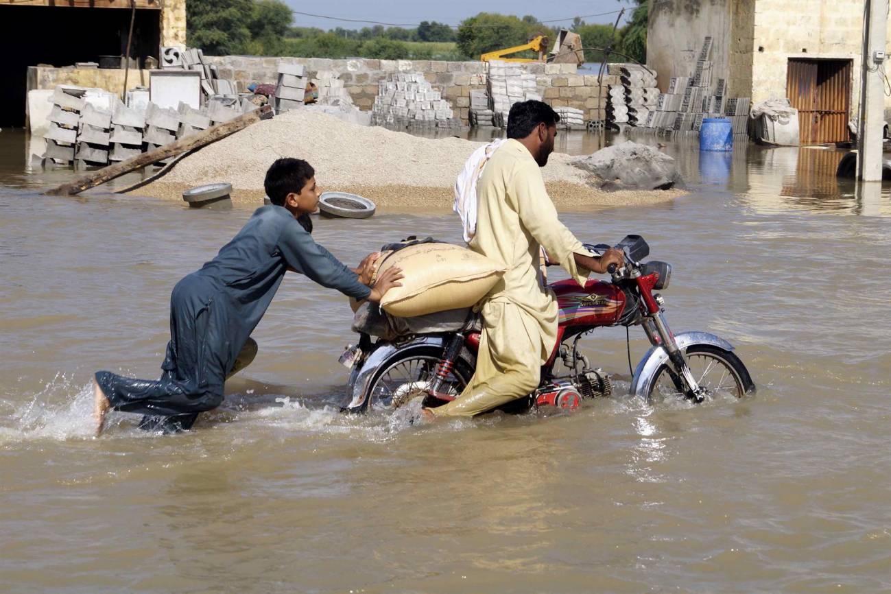 Pakistán inundada