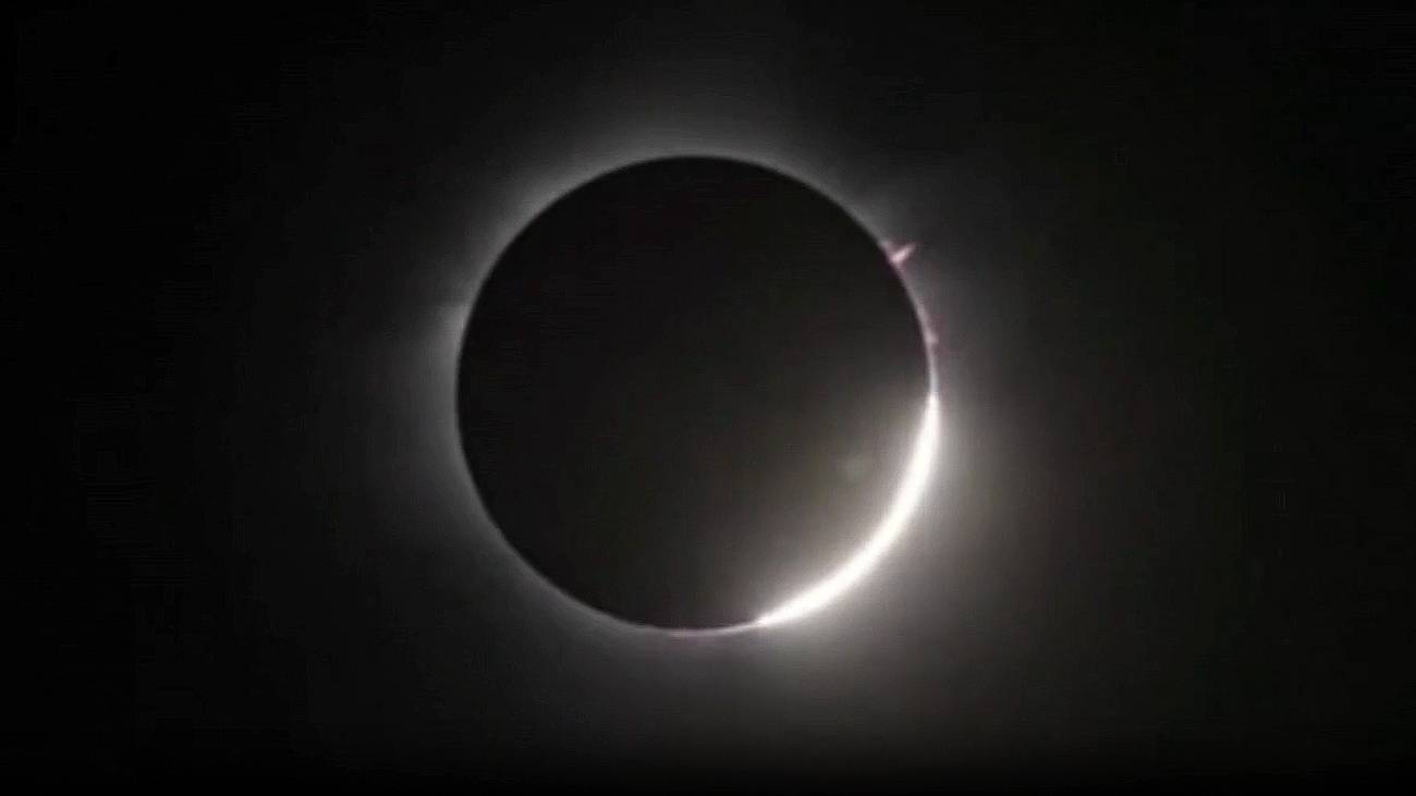 Imagen del eclipse
