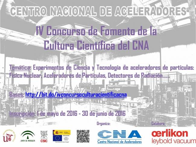 IV Concurso de Fomento de la Cultura Científica del CNA