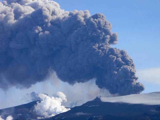 El volcán islandés Eyjafjallajökul. / CSIC