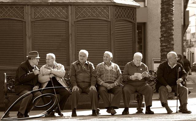 Grupo de ancianos 