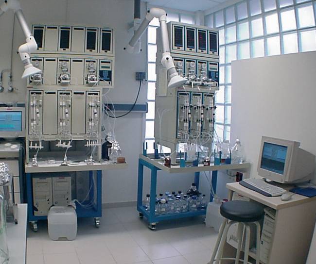 Instalaciones del Laboratorio de dioxinas del CSIC en Barcelona.