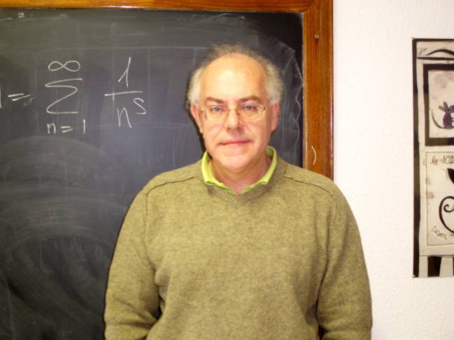 El investigador Germán Sierra
