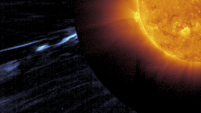 Solar Orbiter ha captado por primera vez en la corona solar un fenómeno magnético conocido como switchback o ‘latigazo’ solar 