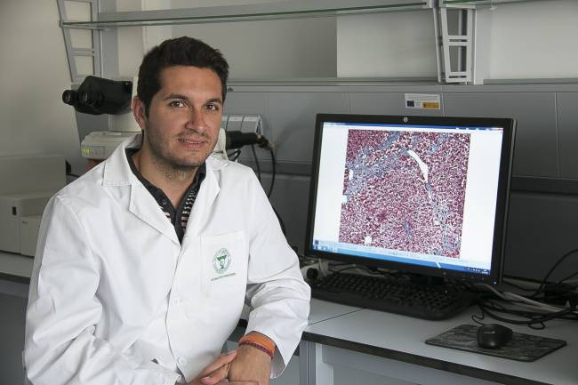 Daniel Camiletti, investigador de la Universidad de Granada y autor principal de este trabajo. 