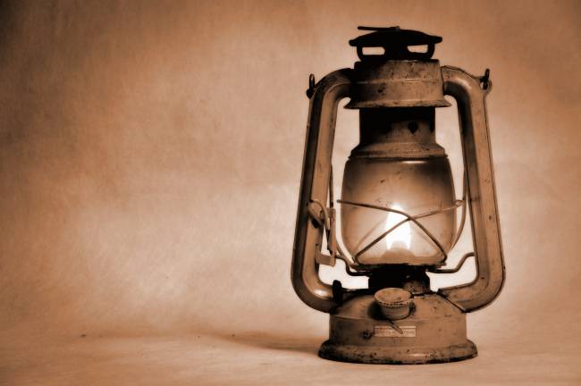 lámpara de queroseno