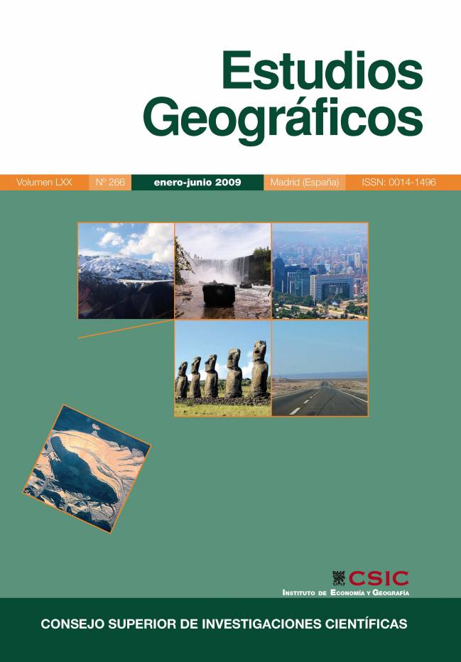 Revista Estudios Geográficos