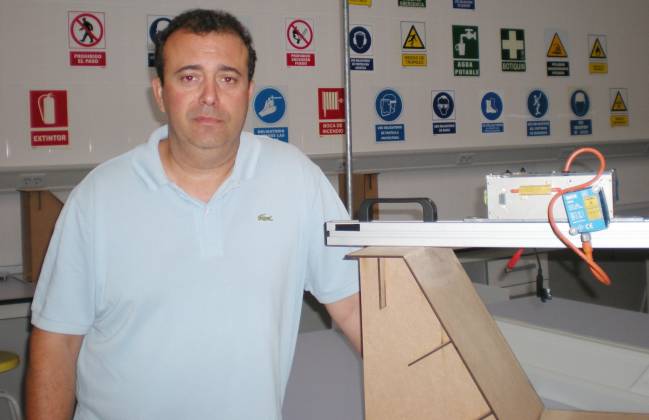 El investigador responsable del proyecto Rafael Pérez Alcántara. 