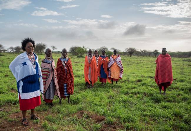 Mujeres masai en Kenia