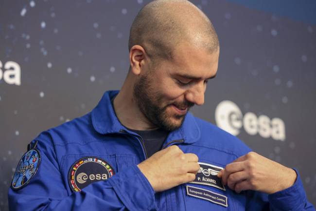 Pablo Álvarez ha conseguido sus “alas de plata” de astronauta